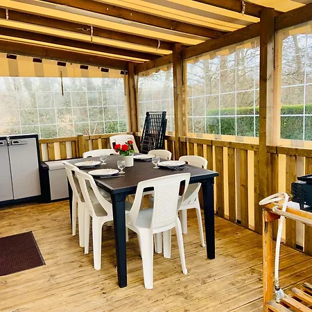 Kamp alanı La Palmyre Mobil 3ch Confort 128 4 Etoiles Les Charmettes *